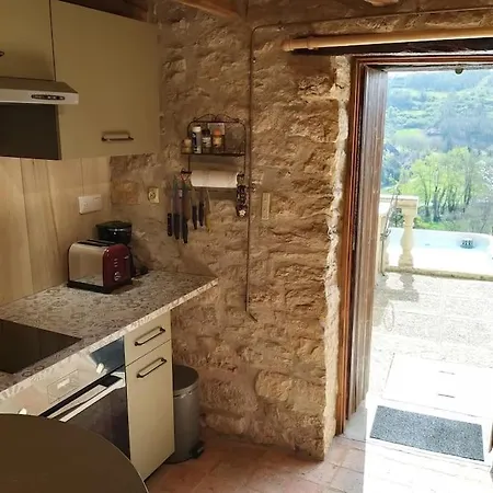 Ferienhaus La Pinay - Petite Maison Cosy Avec & Cheminee Lacave (Lot)